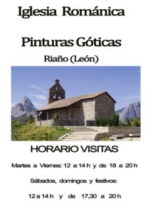HORARIOS IGLESIA RIAÑO 2016